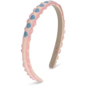 Konges Sl?jd Buttercream Heart Embroidery Hairbrace