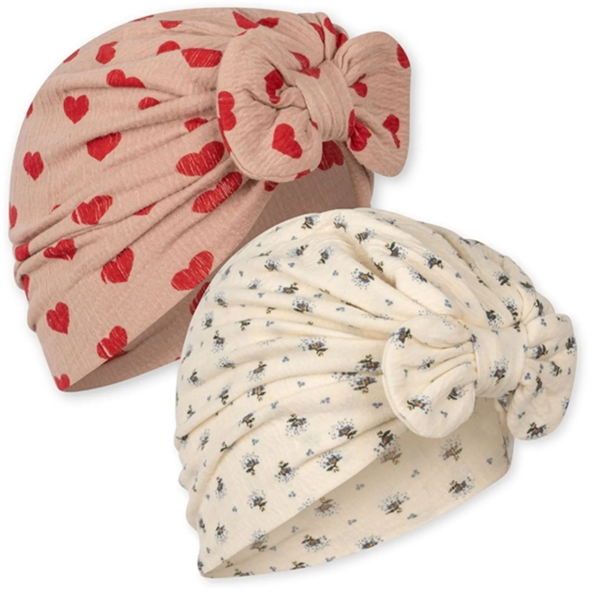 Konges Sljd Coeur Mahogany/Point Bleu Butter Chleo 2-Pack Bambi Bunnet