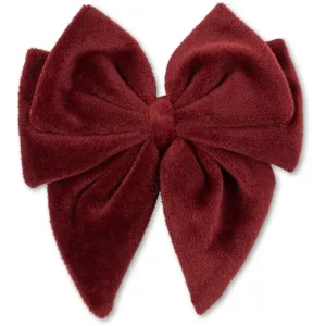 Konges Sljd Velvet Bowtie Hair Clip Jolly Red
