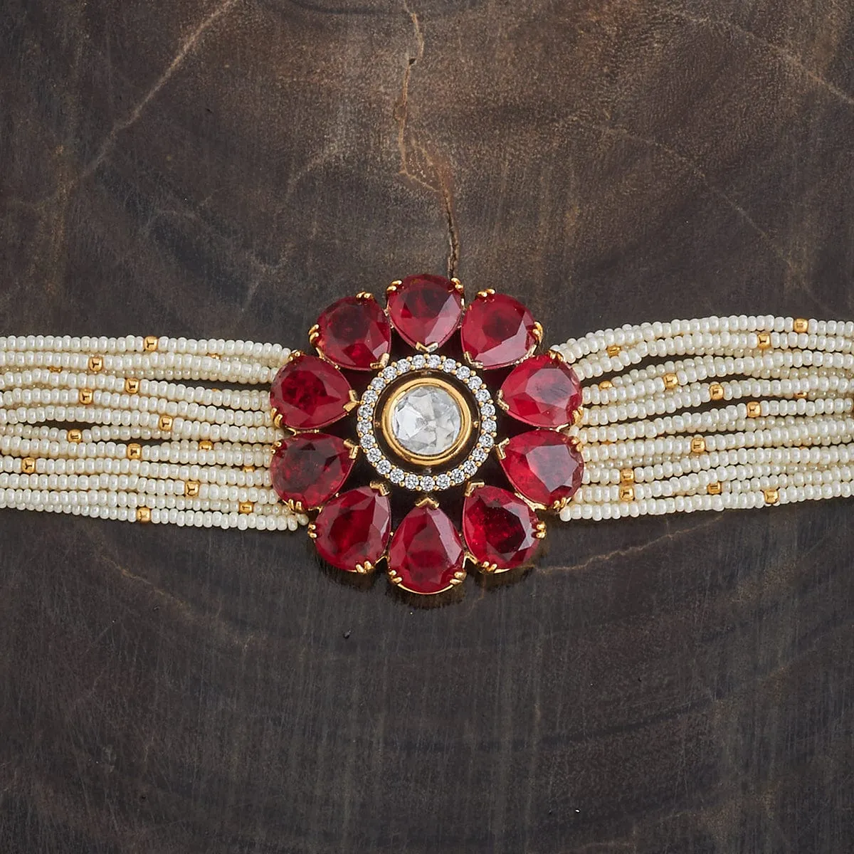 Kundan Necklace 174040