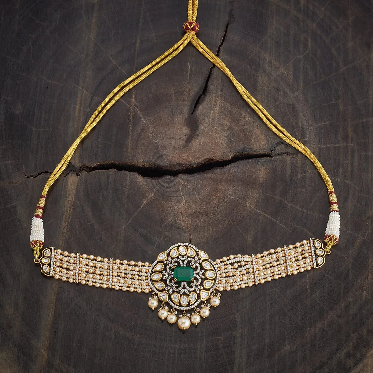 Kundan Necklace 174051