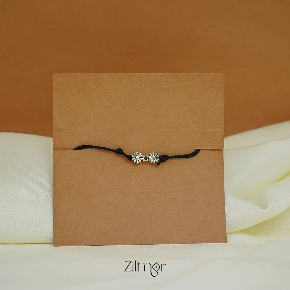 KY101143 - Flower and Small beads Anklet