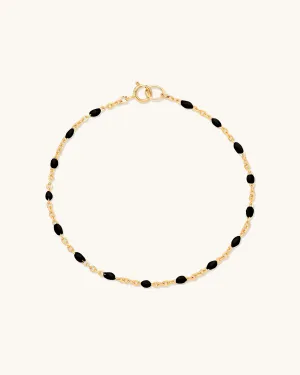 Licorice Candy Chain Bracelet