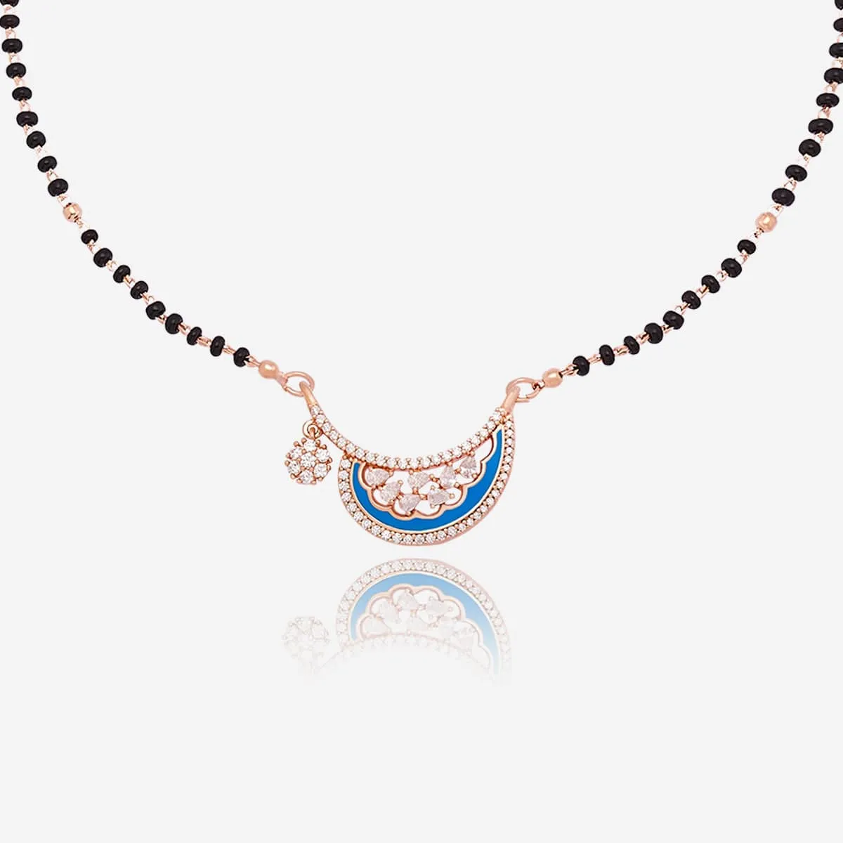 Meenakari Zircon Mangalsutra 169712