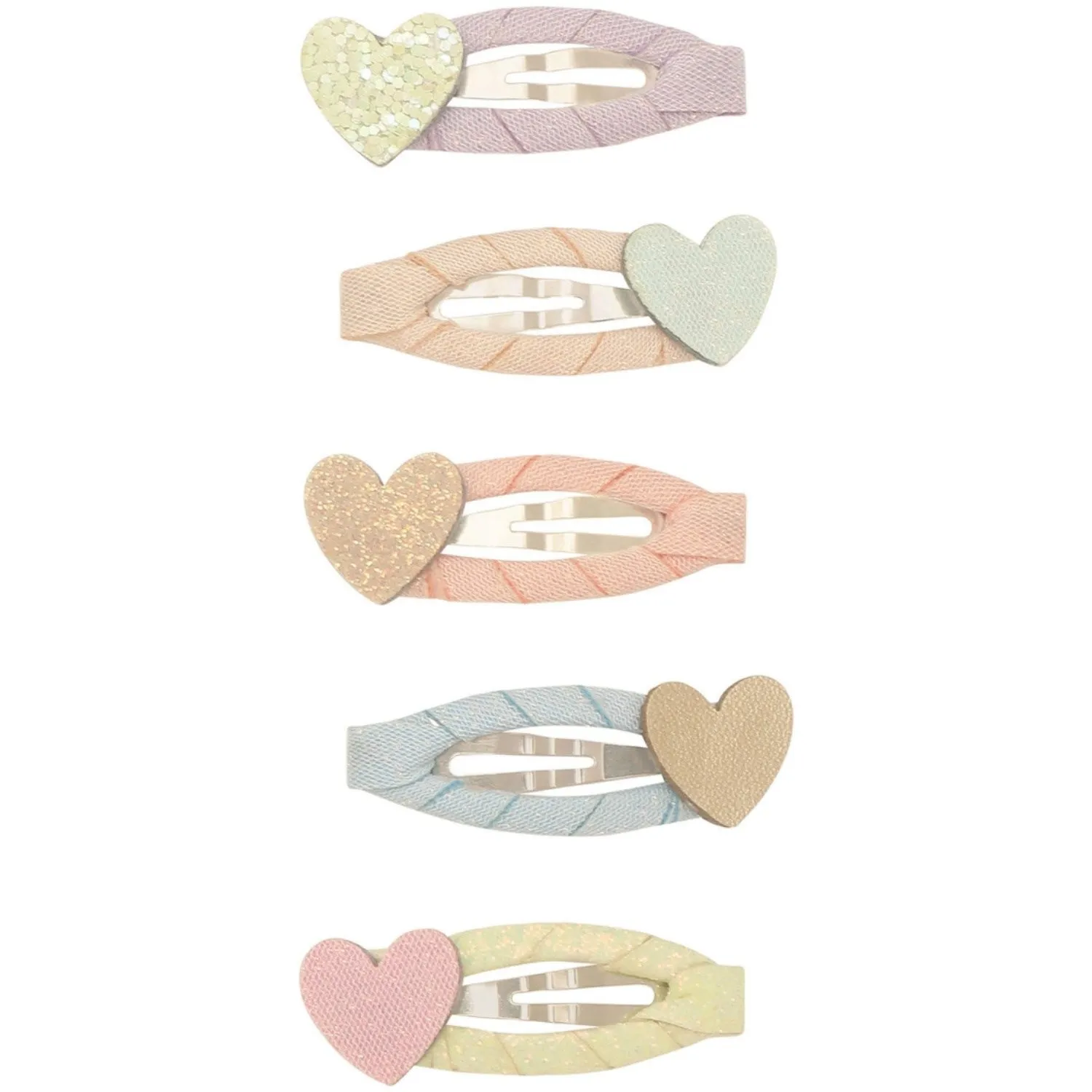 Mimi & Lula 5 Hair Clips - Mini Dreamy Hearts Dreamland
