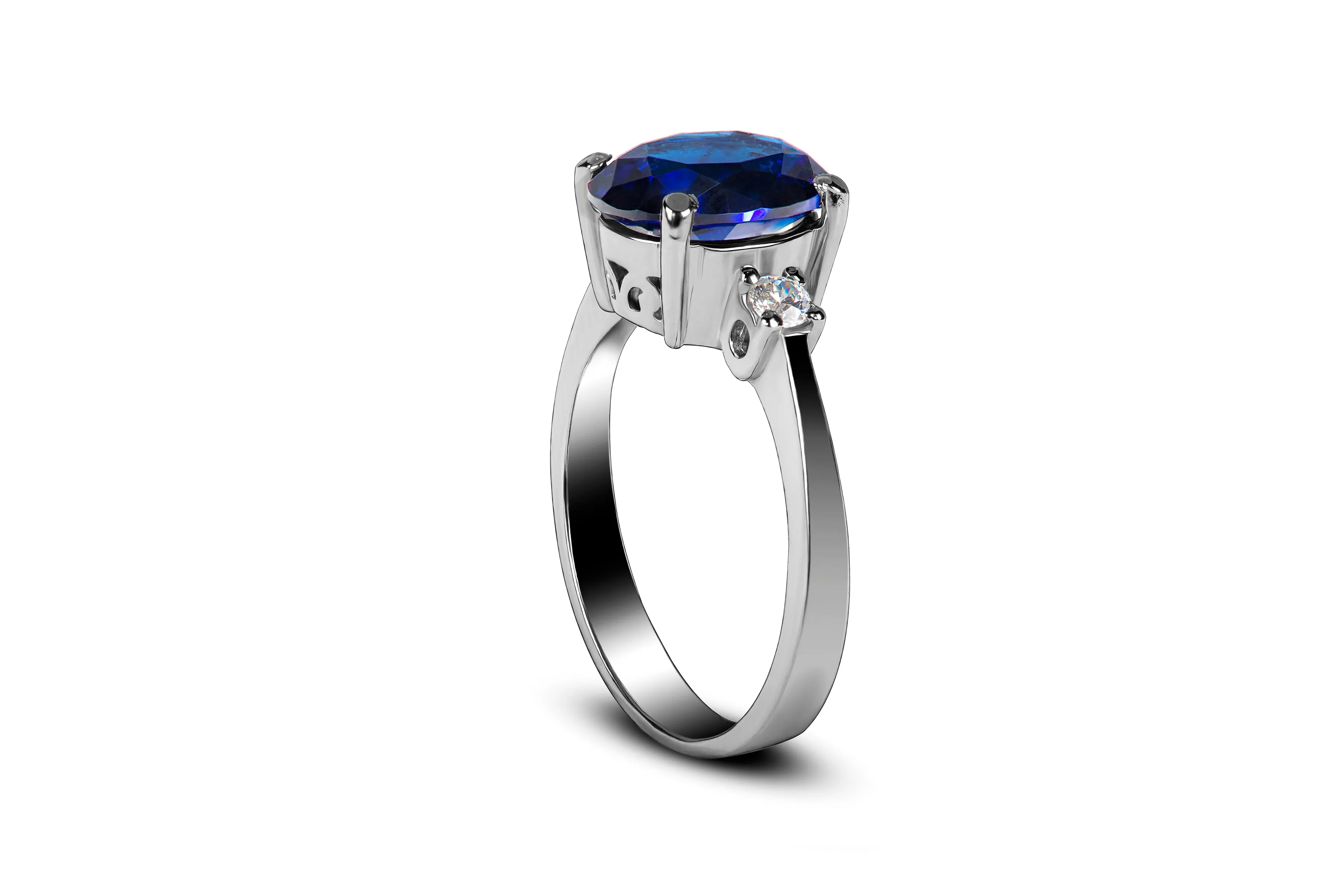 MYSTIC BLUE SAPPHIRE RING