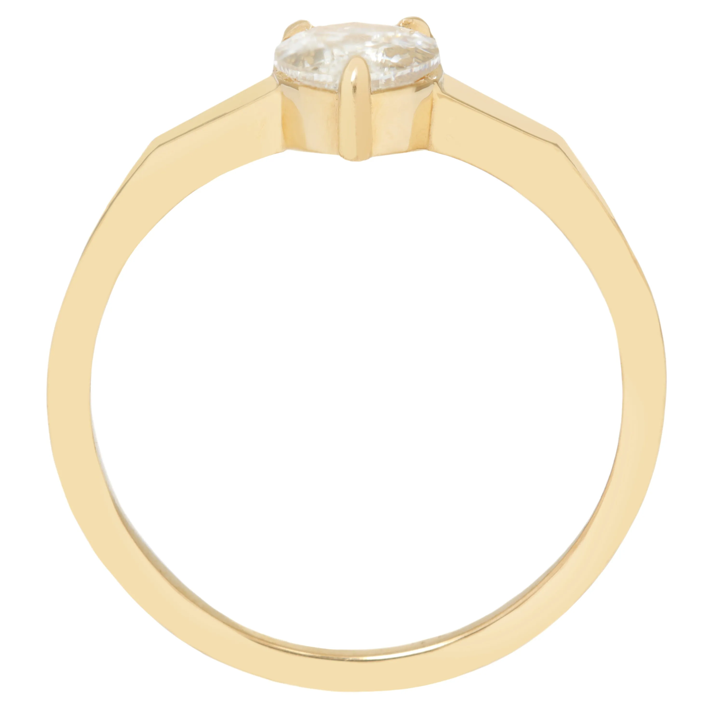 Oasis Pear Diamond Mirage Ring