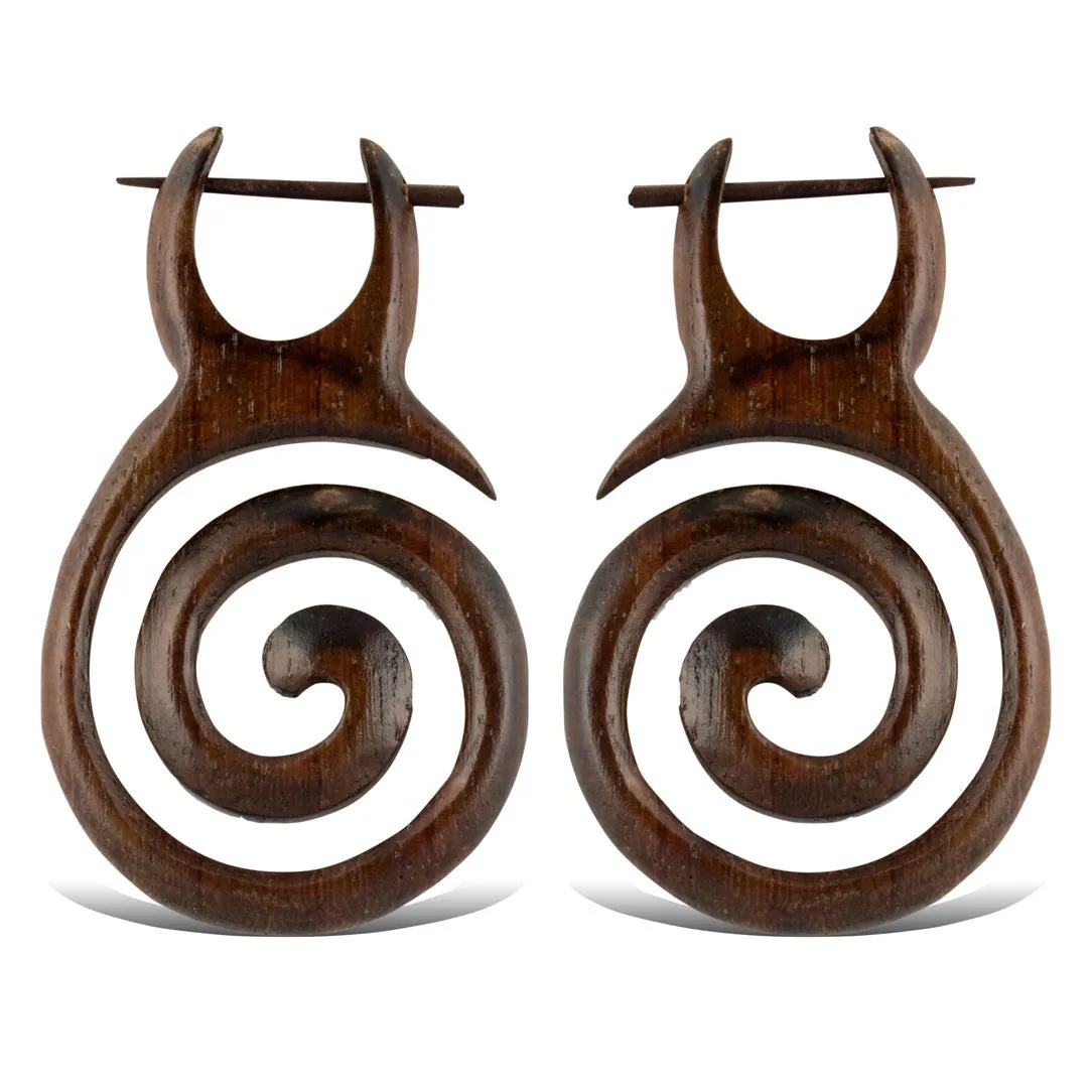 Ocean Spirals - Wood