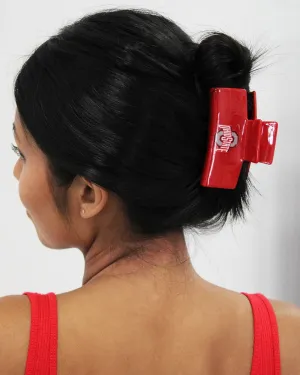 Ohio State? Eco Scarlet Logo - Logo Claw Clip