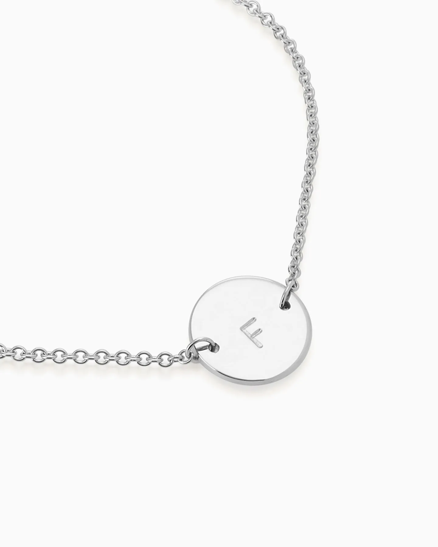 Personalised Plate Bracelet | Silver