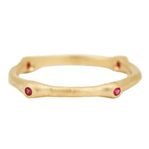 Petite Ruby Stacking Ring