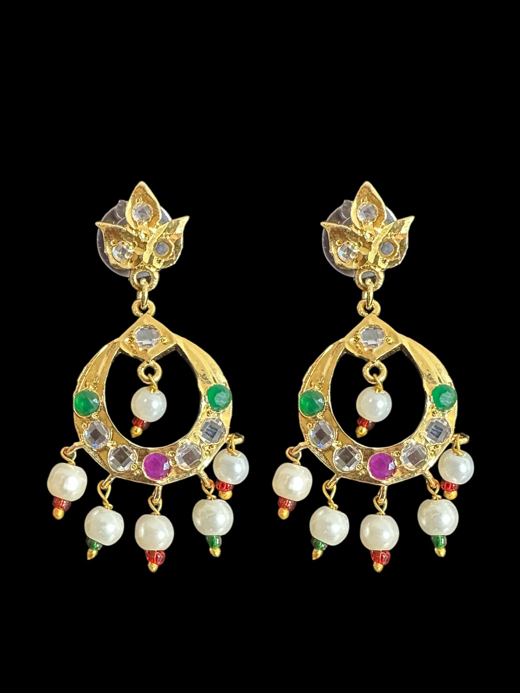 PS503 Nida pendant set - Ruby Green ( READY TO SHIP )