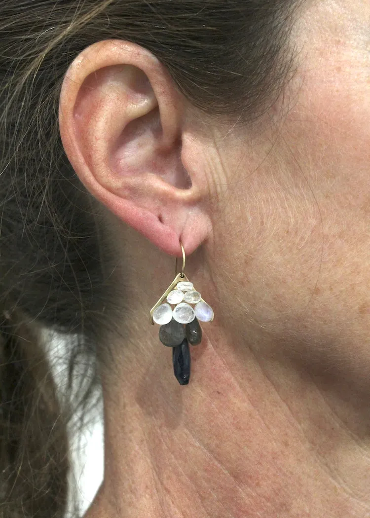 Rachel Atherley | Plumage Earrings in 14k Gold