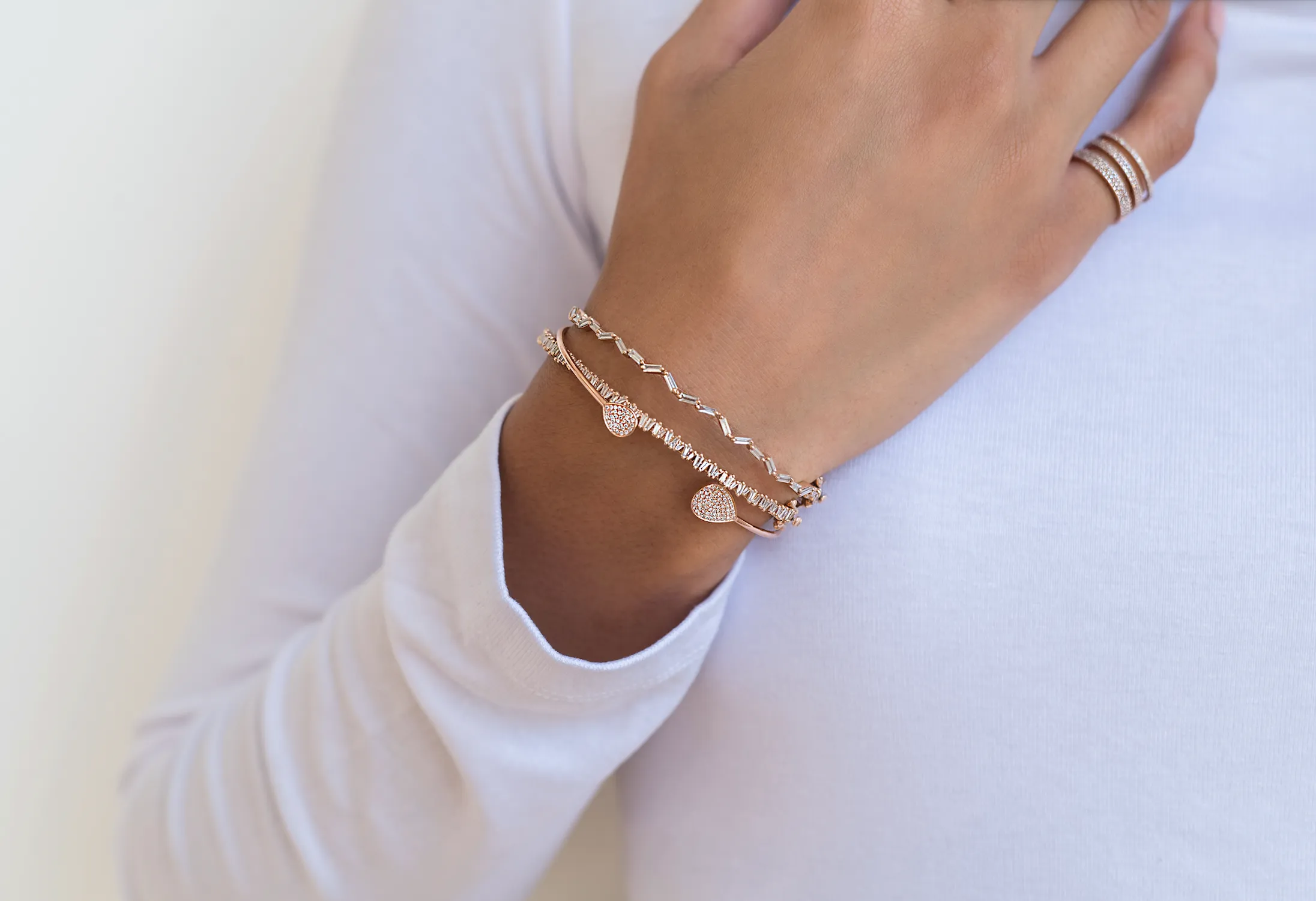 RAINDROP CUFF BRACELET
