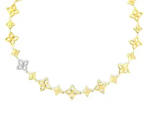 Roberto Coin 18k Princess Flower Necklace