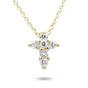 Roberto Coin Diamond Baby Cross