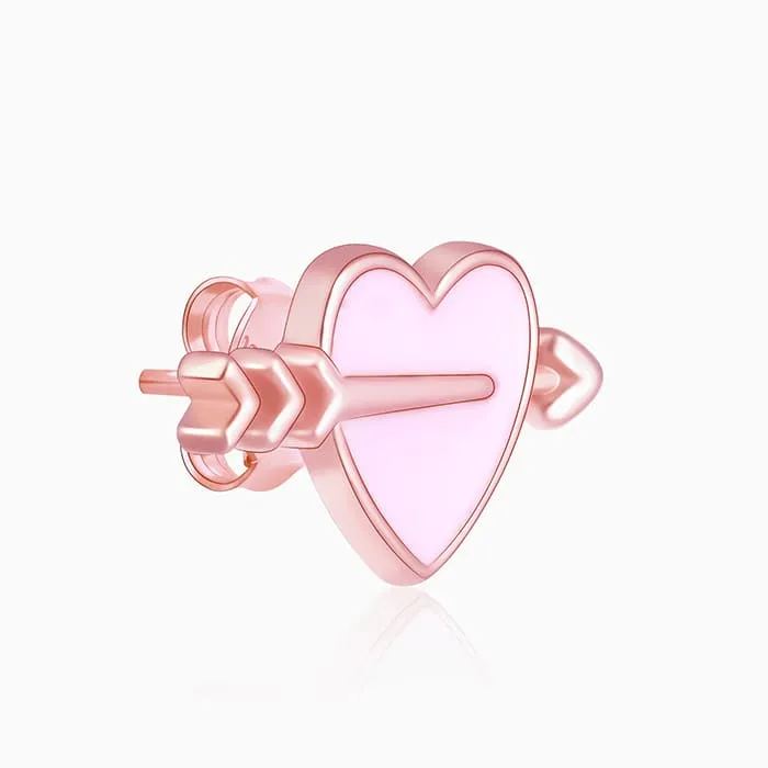 Rose Gold Romantic Rapture Stud Earrings