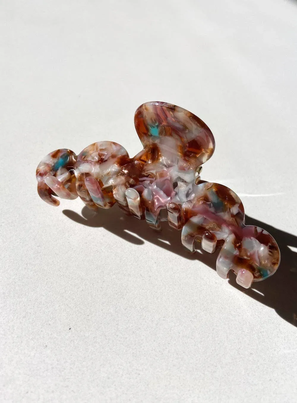 Scalloped Edge Claw Clip