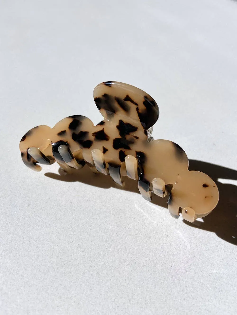 Scalloped Edge Claw Clip