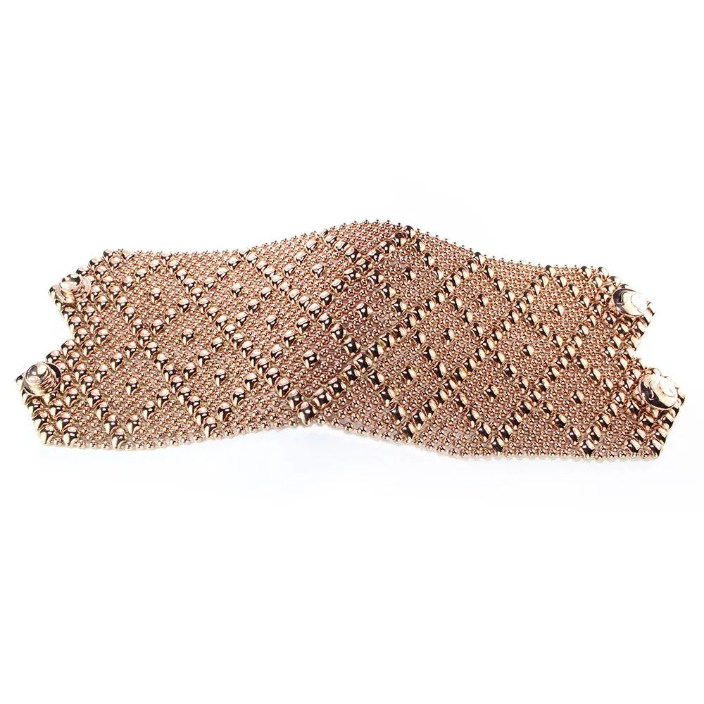 SG Liquid Metal B26?CRG Rose Gold Finish Bracelet by Sergio Gutierrez