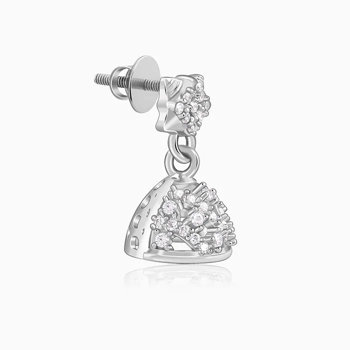 Silver Avanti Jhumki