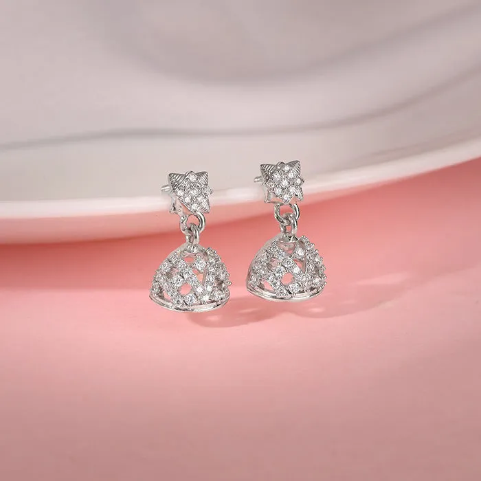 Silver Avanti Jhumki