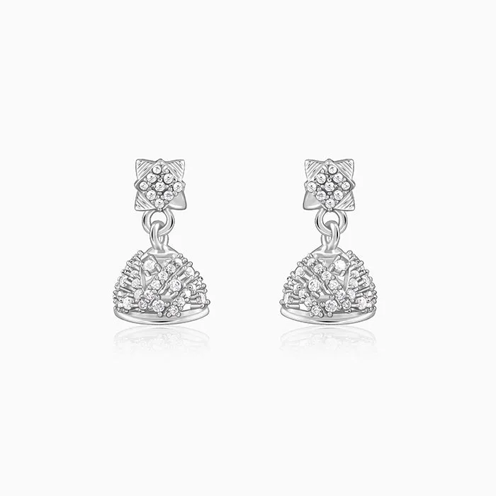 Silver Avanti Jhumki