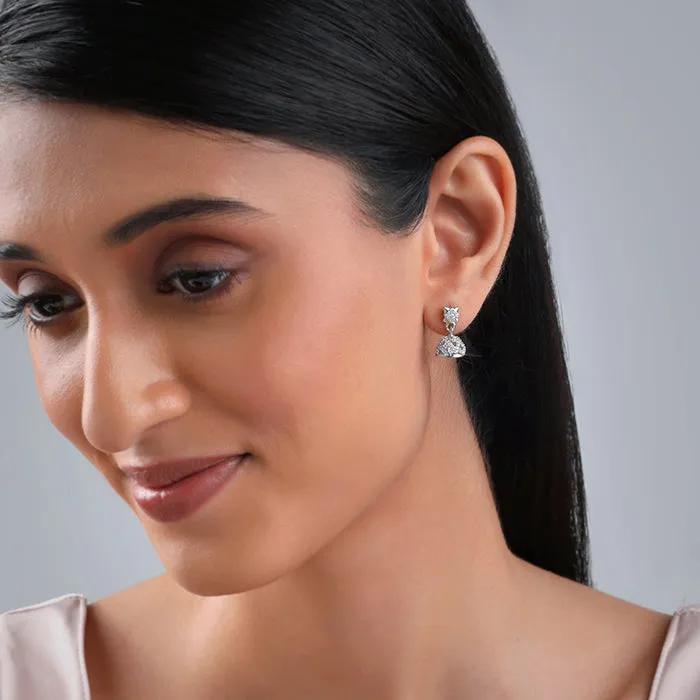 Silver Avanti Jhumki