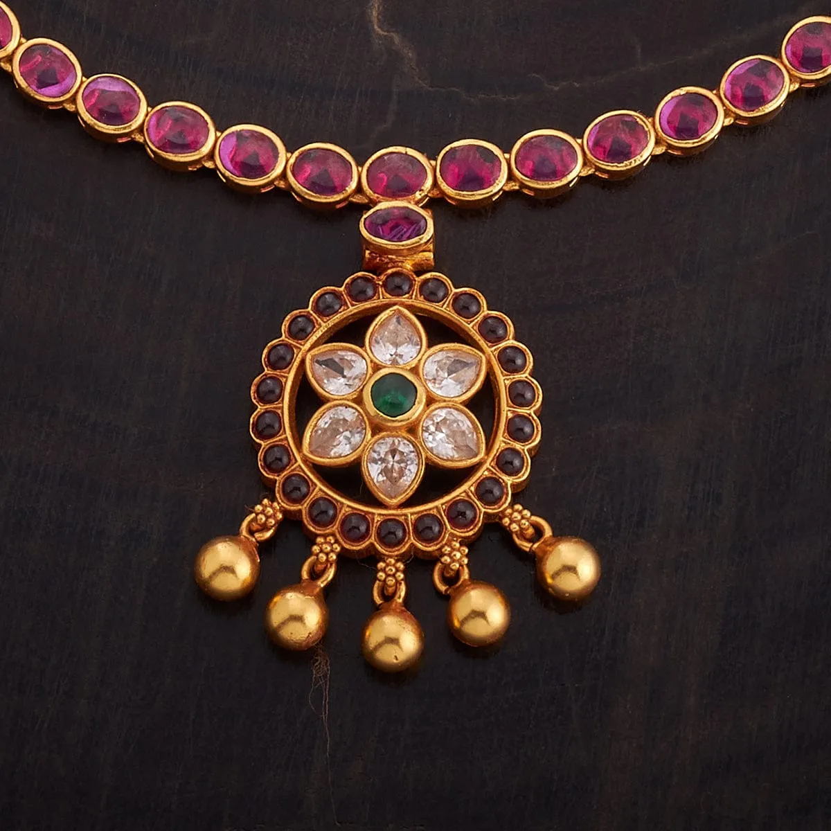 Silver Temple Necklace 161838