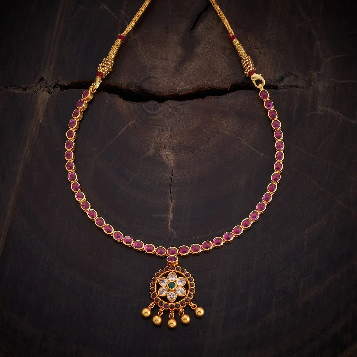 Silver Temple Necklace 161838