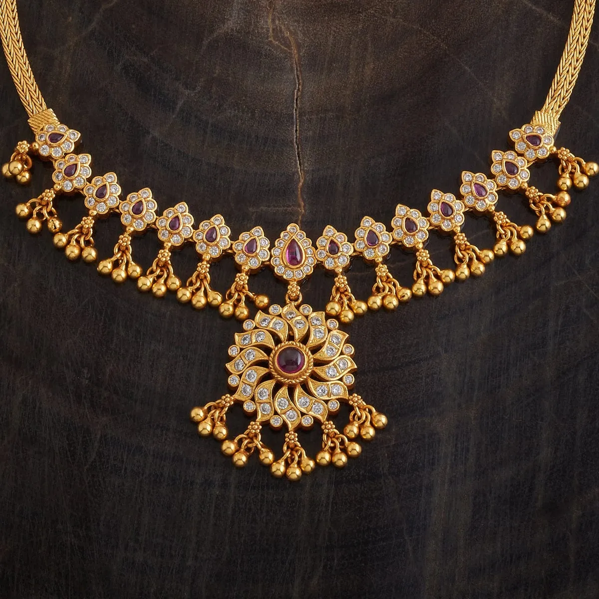 Silver Temple Necklace 164230