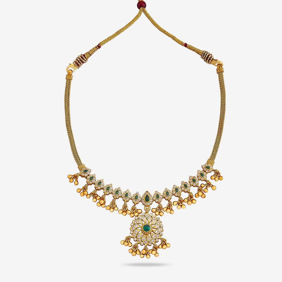 Silver Temple Necklace 164230