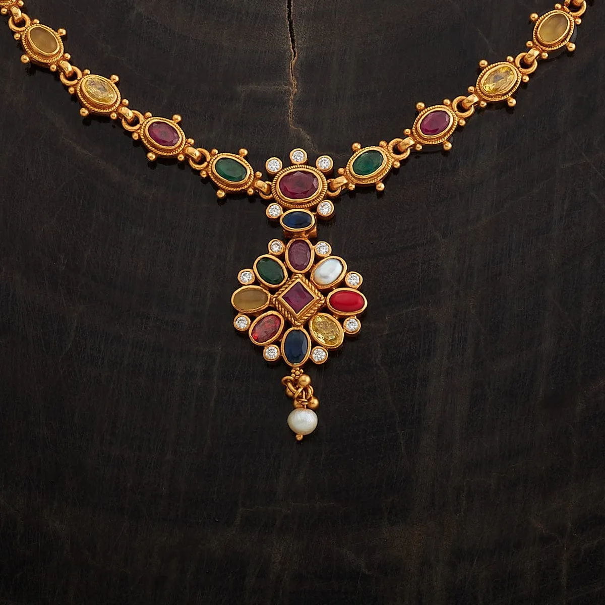 Silver Temple Necklace 170245