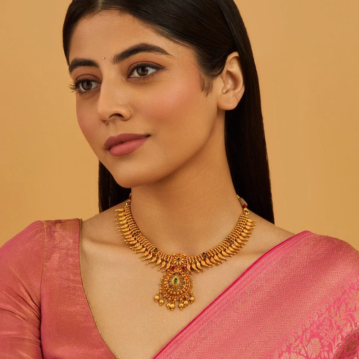 Silver Temple Necklace 174133