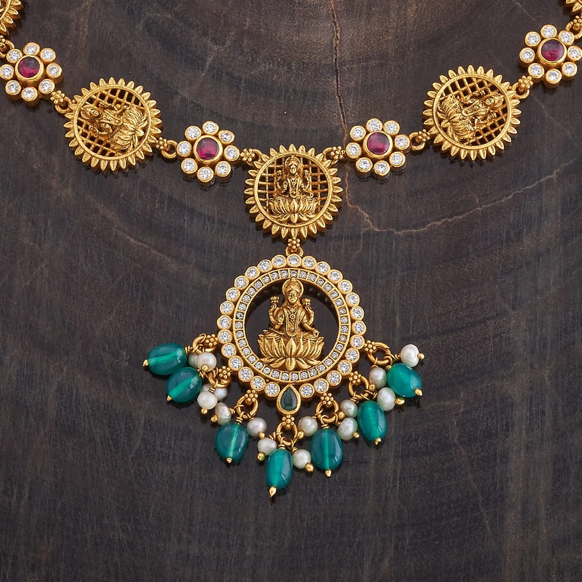 Silver Temple Necklace 177186