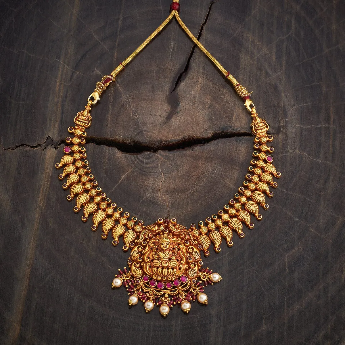 Silver Temple Necklace 179767