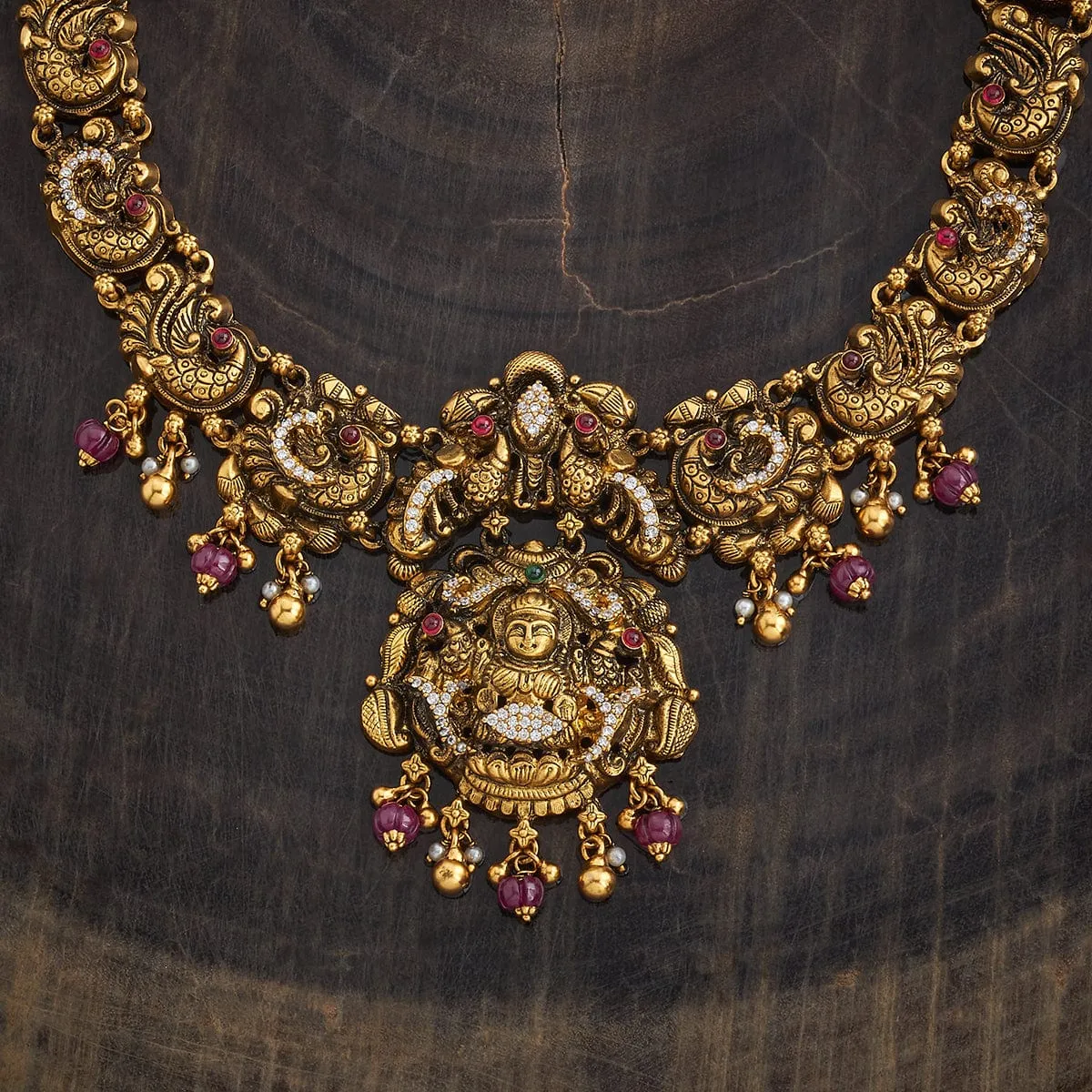 Silver Temple Necklace 180466