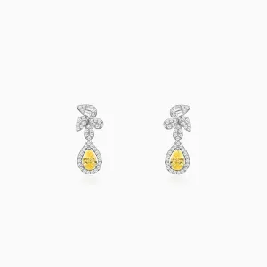 Silver The Fleur Earrings
