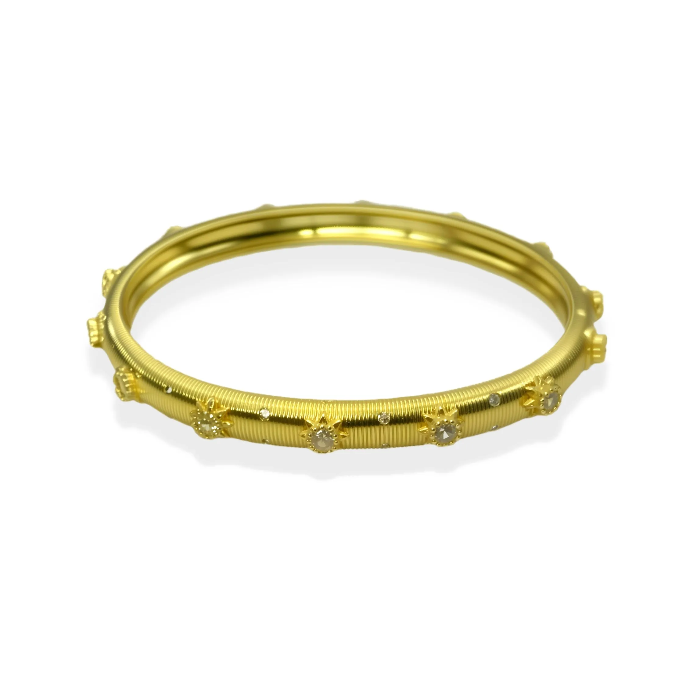 Sol Starburst Bangle Crystal