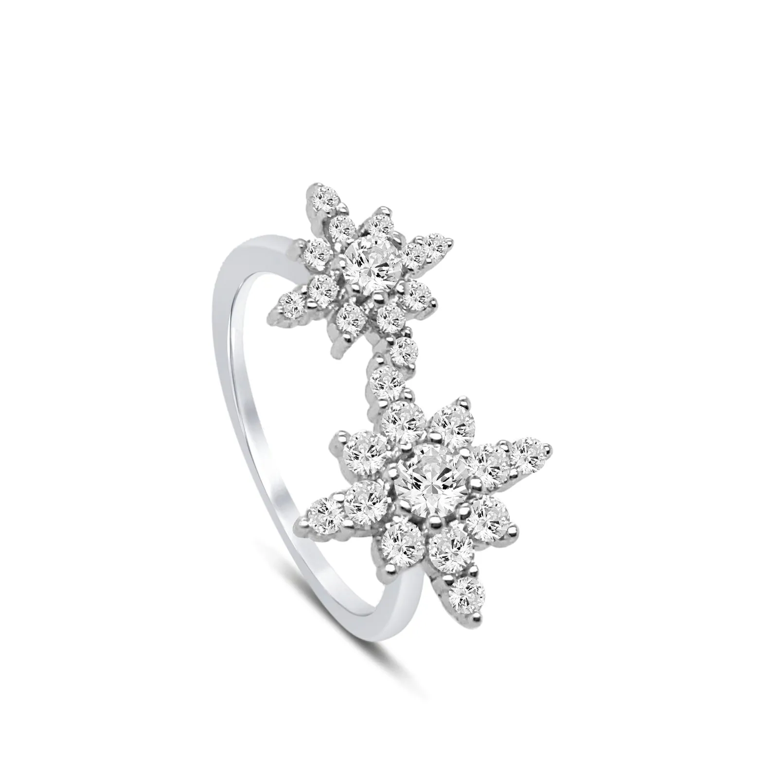 Starry Night Crossover Ring