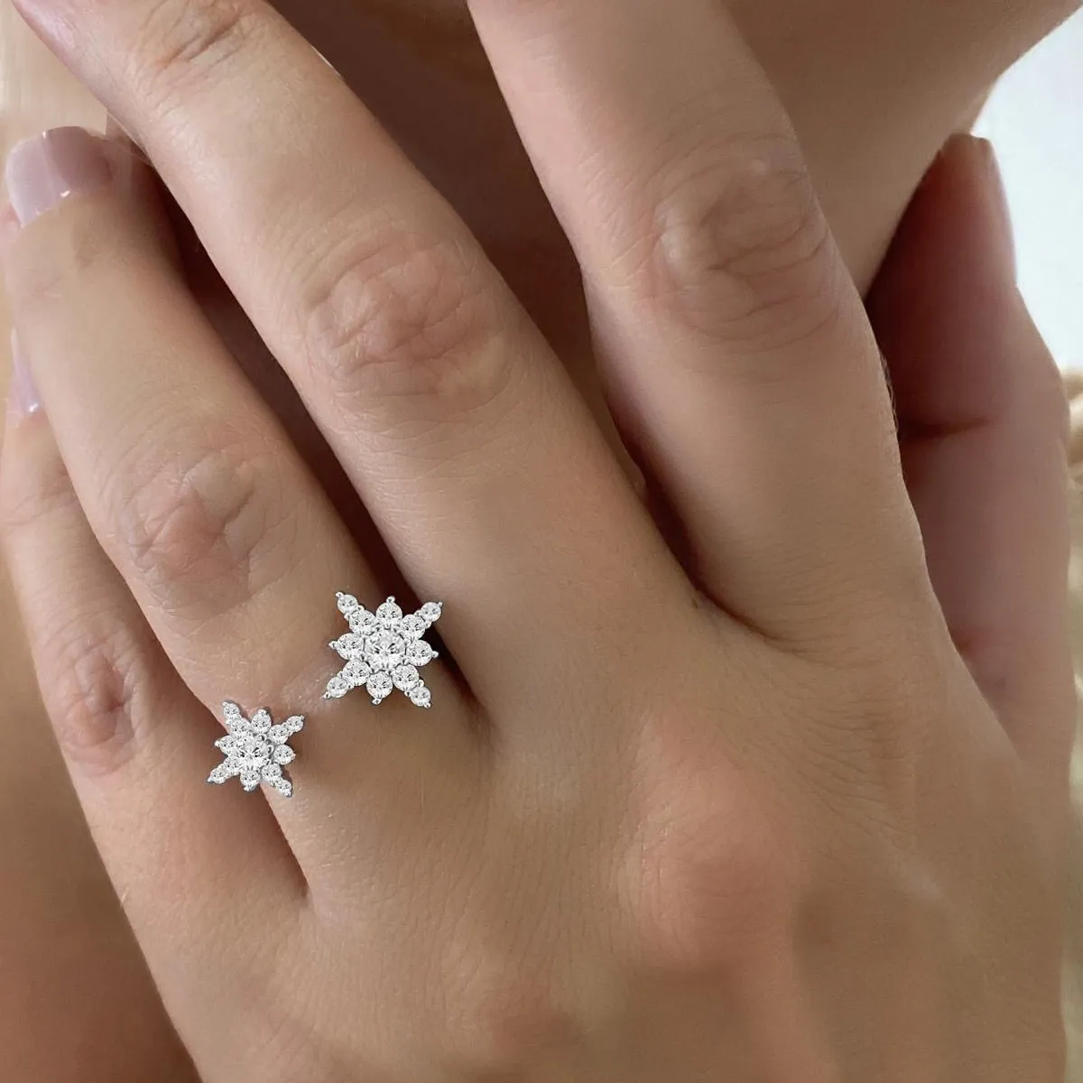 Starry Night Crossover Ring