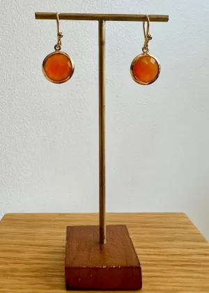Stephen Estelle | Carnelian Earring