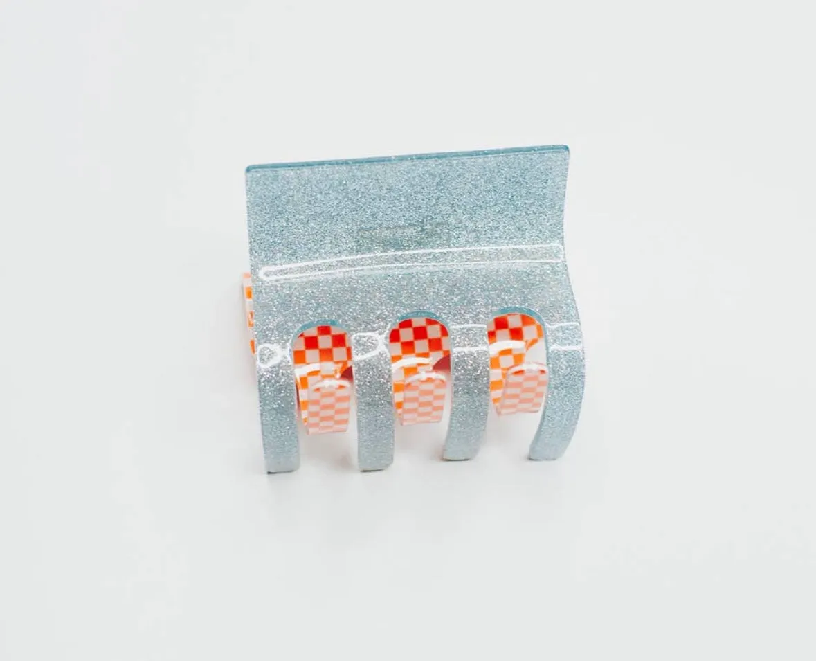 Take a Check Hair Clip