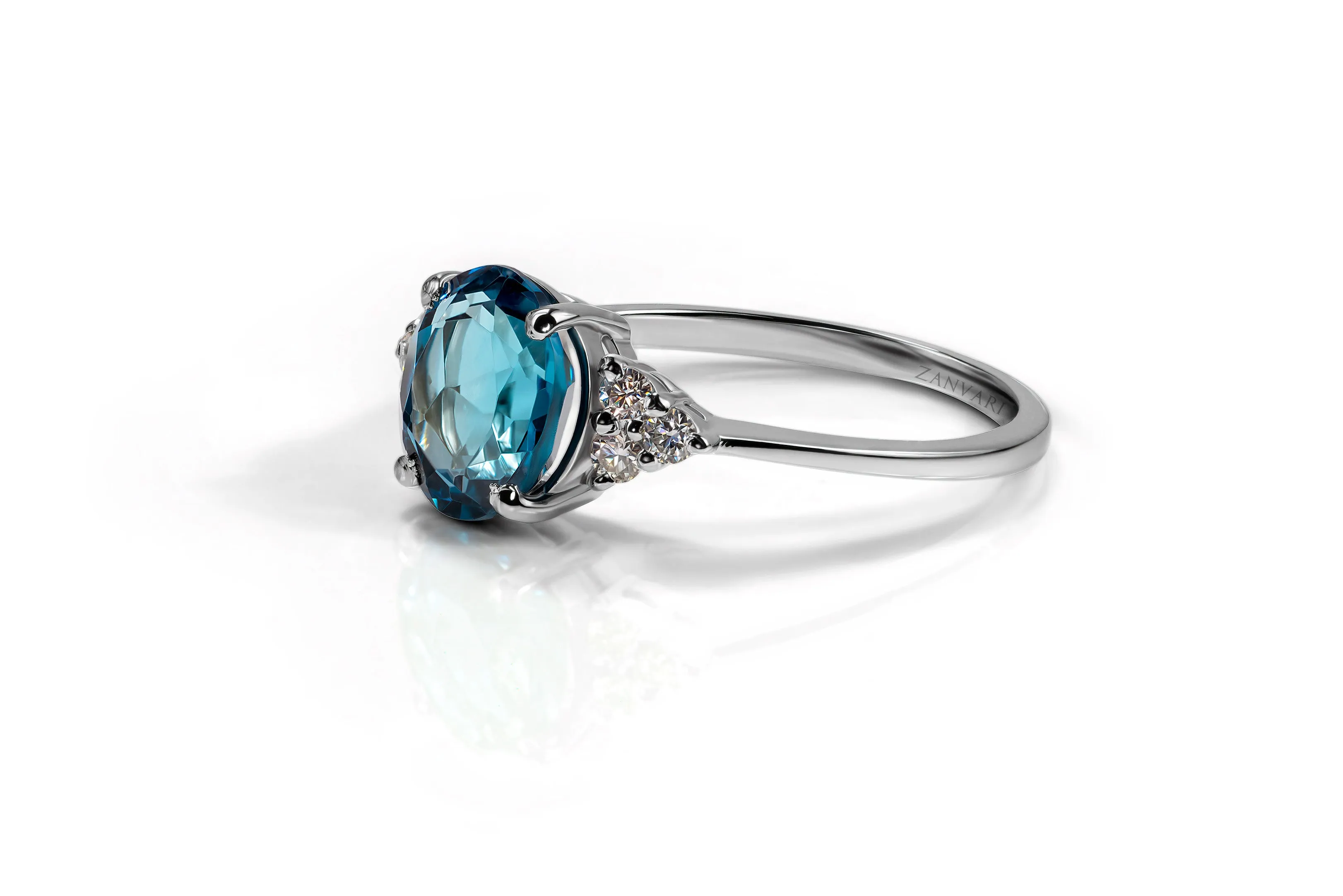 TEAL TWILIGHT TREASURE RING