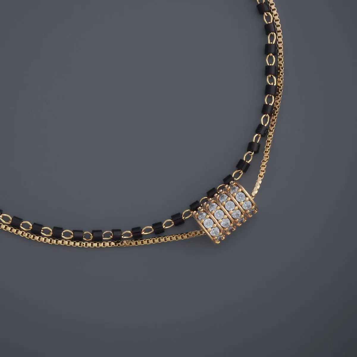 Trendy Mangalsutra Bracelet 184081