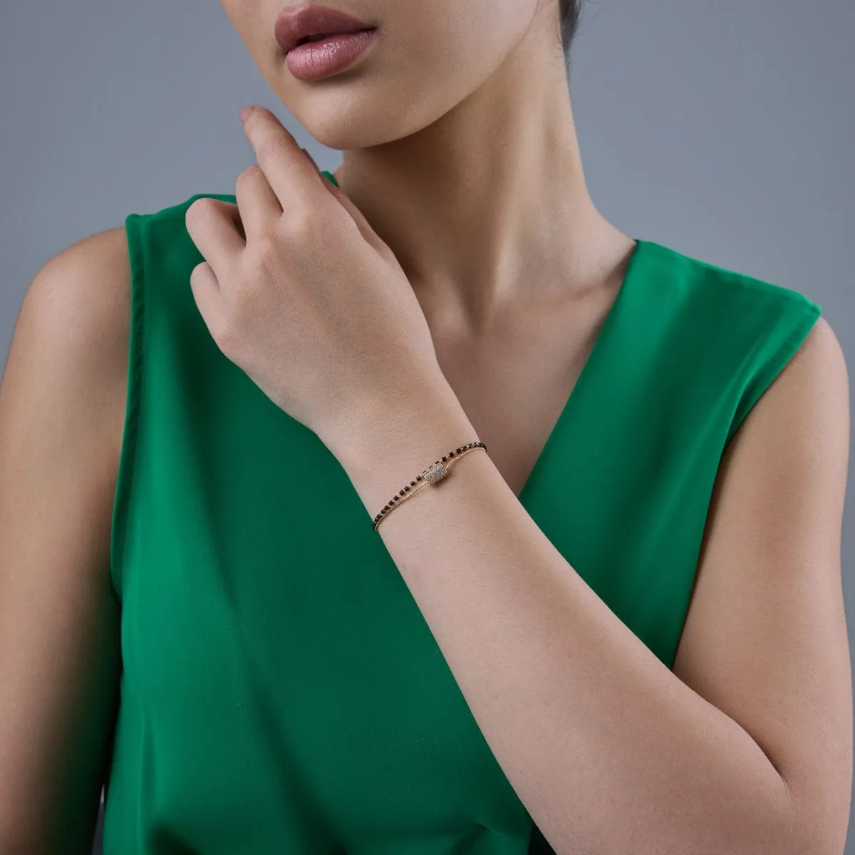 Trendy Mangalsutra Bracelet 184081