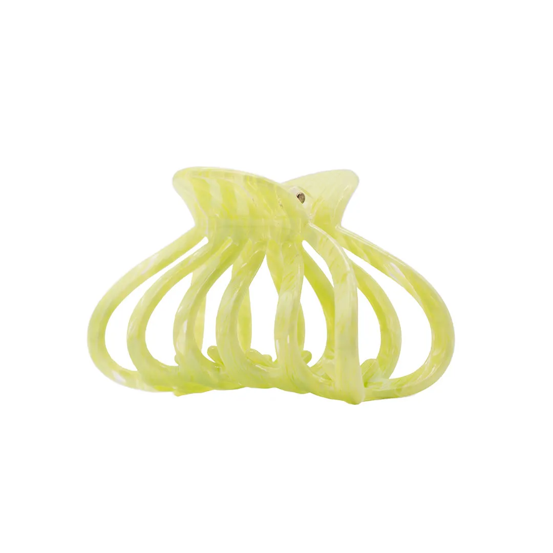 XL ESSENTIALS CLIP TEXTURED LIME