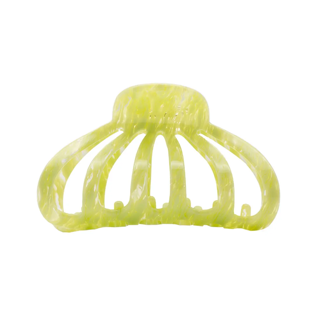 XL ESSENTIALS CLIP TEXTURED LIME