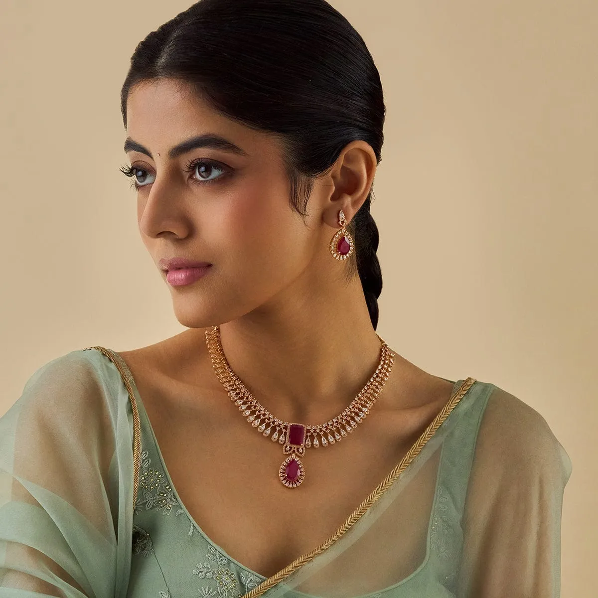 Zircon Necklace 173980